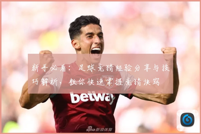 新手必看：足球竞猜经验分享与技巧解析，教你快速掌握竞猜诀窍